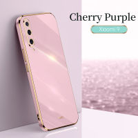 Xiaomi Mi 9ครั้ง Pro กรณีหรูหราชุบปลอก Xiaomi Mi 9ครั้ง Soft TPU 6D กันกระแทกกลับปกโทรศัพท์