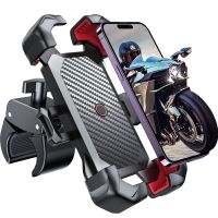 ‘；。【 Joyroom 360° View Universal Bike Phone Holder Bicycle Phone Holder For 4.7-7 Inch Mobile Phone Stand Shockproof Bracket GPS Clip