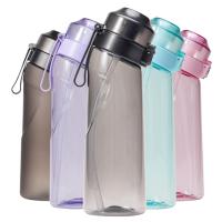 Air Flavored Water Bottle Scent Up Water Cup Sports Water Bottle For Outdoor Fitness Fashion Water Cup With Straw Flavor Pods