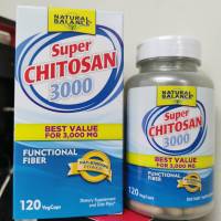 Natural Balance Super Chitosan 3000 120 VegCaps ไคโตซาน Chitosan 500 mg