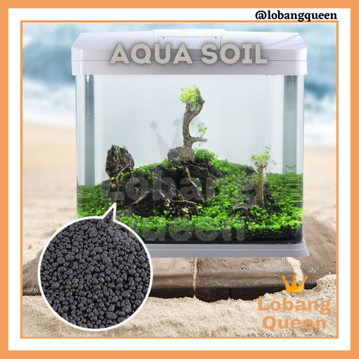 500G AQUA SOIL for Aquarium Planted Tank Water Plant Soil Sand