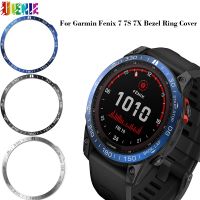 fgjdtrdh Sapphire Bezel Ring Cover cubiertas covering couvert Smart Watch Sport Adhesive Case Bumper Ring Case For Garmin Fenix 7 7S 7X