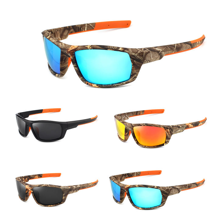 BETOP Men Women Camouflage Sport Fishing Glasses Rayed Sun glasses Goggles  Outdoor Polarized Sunglasses