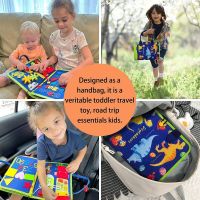 Toddler Busy Board Children Intelligence Learning Toys Sensory Montessori Board Baby Felt Early Educational Cloth Book Toys Gift