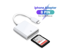 สำหรับ iPhone Multi Card Reader สำหรับ Lightning สำหรับ SD TF ผู้อ่านสนับสนุน IOS13 14สำหรับ iPhone 6/7/8/X/XR/11/12 Pro Max