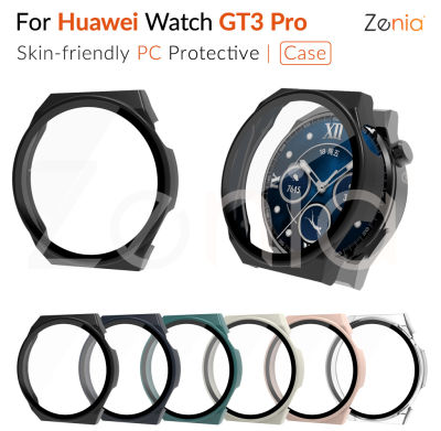 Zenia เคสนาฬิกาอัจฉริยะสำหรับนาฬิกา Huawei,เคสกันกระแทกทนทานต่อผิวสำหรับนาฬิกา Huawei Watch GT3 Pro GT 3 Pro 46มม. 43มม.