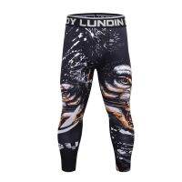 Mens High Impact Sports Leggings Running Tights Gym Quality Compression Pants