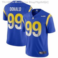 ◈✁℗ Nfl Los Angeles Male Los Angeles Rams Rugby Jersey No. 99 Aaron Donald Jersey Men