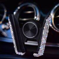 Bling Crystal Car Phone Holder Universal Air Vent Mount Clip Cell Holder For Phone In Car Mobile Phone Stand Holder Smartphone Car Mounts