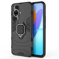 เคส Huawei nova 11 Ultra Case ชุดเกราะกันกระแทก Slim Rugged Hybrid Hard Plastic + Tpu Bracket Magnet 360 Ring Holder ฝาหลัง