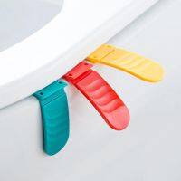 Foldable Toilet Seat Cover Lifter Sanitary Close Stool Avoid Touching Hygienic Lift Handle for Bathroom