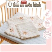 Ủ choàng cho bé, ủ choàng xô đón bé Molli, mềm mại thoáng khí