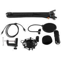 Condenser Microphone Bracket Suspension Microphone Kit Bm800 for Computer Live Recording