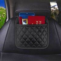 【LZ】♦™  PU Leather Car Storage Pocket encosto porta Console Center Organizer coisas pequenas saco universal para todos os veículos