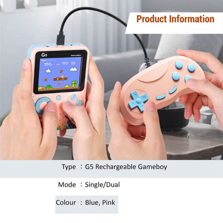 fake-พลาสติกครับ-จอ3-0นิ้วครับ-มินิ-เครื่องวิดีโอเกม-อุปกรณ์เล่นเกมมือถือ-คอนโซลเกมย้อนยุค-500เกม