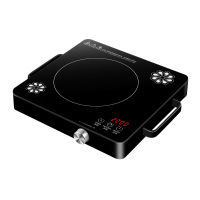 ครอบครัวเตาแม่เหล็กไฟฟ้าสีขาว Cooktop ฮอตสปอตให้มันหม้อไฟหม้อซุปเครื่องใช้ในครัวหม้อหุงไฟฟ้า