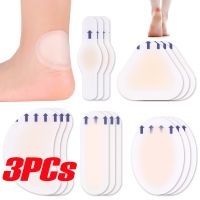 3PCS Gel Shoes Stickers Soft Hydrocolloid Pads Relief Pain Blisters Bunions Corns Calluses Friction Pressure Spots Heel Pads Shoes Accessories