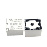 New HF3FD 009-H3F HF3FD 009-HSTF Relay 9VDC Quadrupole Group Frequently Open HF3FD-009-ZTF 5-foot Group Conversion Electrical Circuitry Parts