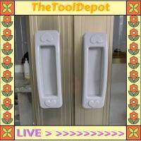 TheToolDepot ☆ Topdisplay Display ตู้ประตูกระจกรางคู่อะลูมินัมอัลลอยเลื่อนรูปภูเขา5มม. ล้อ