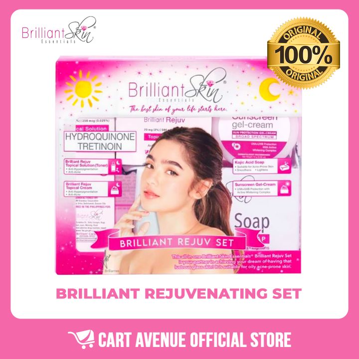 🚩𝐎𝐅𝐅𝐈𝐂𝐈𝐀𝐋 Brilliant Rejuvenating Set Original with Kojic Soap ...