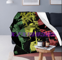 （xzx  31th）  (all in stock xzx180305)Bob Marley personalized Flannel blanket 12