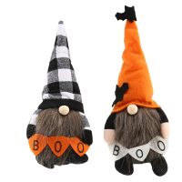 1Set Gnomes Decoration Thanksgiving Halloween Gifts Faceless Doll Decoration Dwarf Sweden Autumn Handmade Family Bedroom