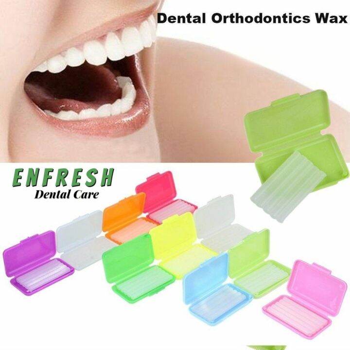 ENFRESH.TA1053 Ortho Wax for Braces Dental Wax for Anti Singaw with