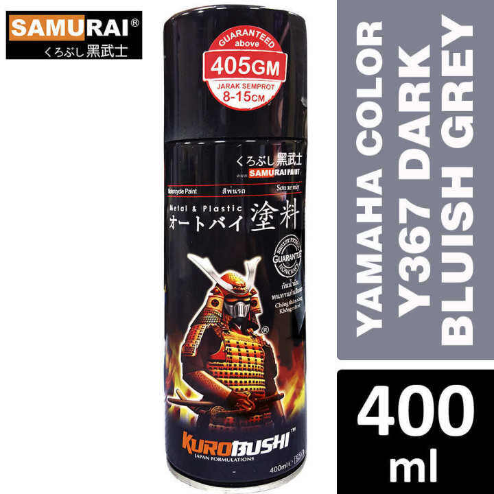 Samurai Y367* DARK BLUISH GREY SAMURAI YAMAHA 400ML [Made in Malaysia