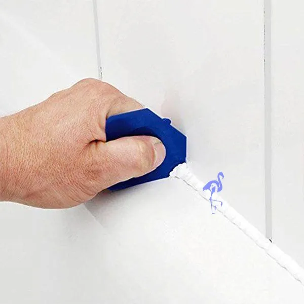 9Pcs Grouting Sealant Profiling Applicator Tools Sealing Spreader Caulk