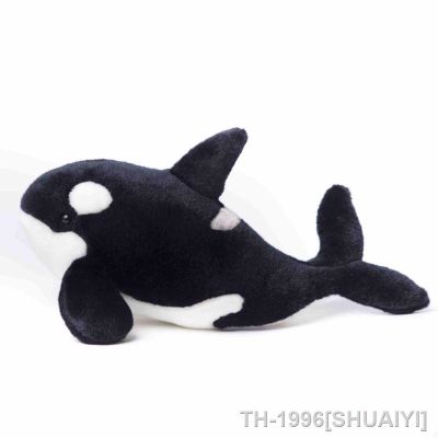 ✉ SHUAIYI 37cm orca boneca brinquedo de pelúcia alta qualidade animal marinho simulação