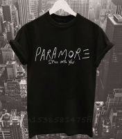 Paramore Still Into You Letters Print Women T Shirt Premium Tshirts For Lady T-Shirts Graphic Top Tee Customize Black White Gray