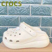 รองเท้าแตะ Crocs พื้นหนา เหมาะกับเดินชายหาด แฟชั่นฤดูร้อน สไตล์คลาสสิก สําหรับผู้หญิง 207521