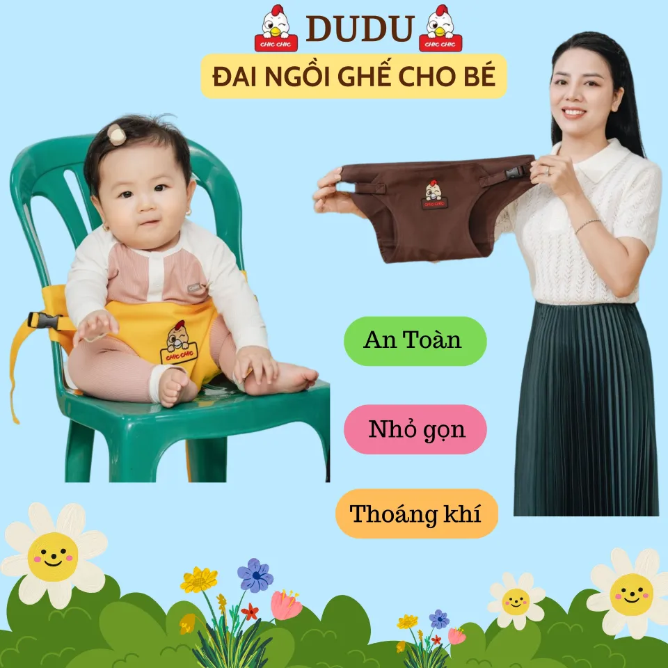 Đai ghế ngồi oto cho bé chắc chắn