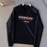 Prad a Sweatshirt Early Spring Explosions Thin Tide Brand Classic Long-sleeved Fashion Trend College Style for Men and Women with The Same Bottoming.