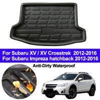 รถด้านหลัง Boot Cargo Liner Trunk พรมถาด Pad สำหรับ Subaru Xvxv Crosstrekimpreza Hatchback 2012 - 2014 2015 2016