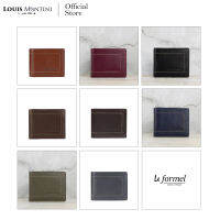 Louis Montini Genuine Leather กระเป๋าสตางค์หนังวัวแท้ รุ่นหนังออยปั่น - TTM044