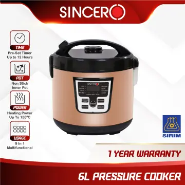 Wow shop discount sincero pressure cooker