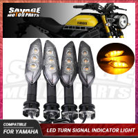 XSR700ไฟเลี้ยว LED สำหรับ YAMAHA XSR155 FJ09 V-MAX1700 Tenere 700 XSR900รถจักรยานยนต์ไฟกระพริบไฟแสดงสถานะ