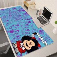 โปรโมชั่น Russian Boy Pad การ์ตูน Mafalda Comfort Mouse Pad แผ่นรองเมาส์สำหรับเล่นเกมขนาด 18x22 ซม