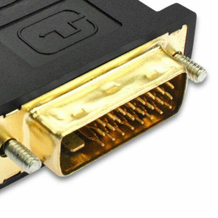 24k-plated-plug-male-to-female-dvi-converter-1080p-for-hdtv-projector-monito-dvi-24-1-to-hdmi-compatible-adapter-cables