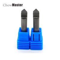 Diamond Router End Mill PCD เครื่องมือ 6mm Stone Hard Granite Cutting Engraving Bits 70 90 องศา CNC Cutter สําหรับหินอ่อน