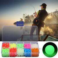 Luminous Fishing Beads ลูกปืนประมงเรืองแสงลูกปัดตกปลาพลาสติกน้ำหนักเบาสำหรับกีฬากลางแจ้ง