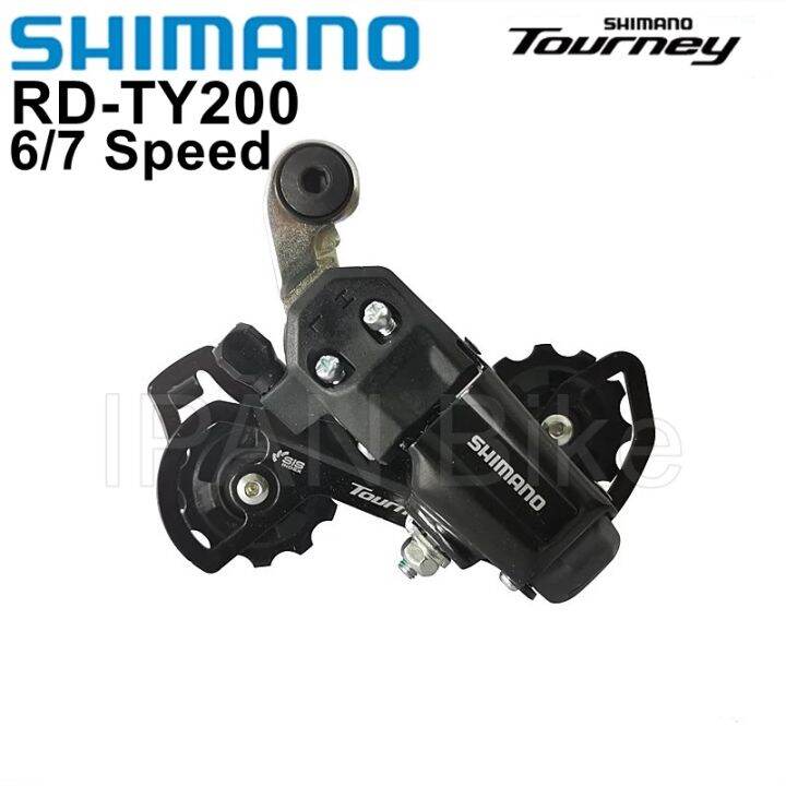 Shimano Tourney RD TY200ตีนผี6 S 7 S 6สปีด7สปีดตัวเปลี่ยนเกียร์หลัง ...