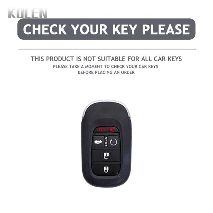 cw-tpu-car-remote-key-case-cover-shell-fob-for-honda-civic-accord-vezel-2022-5-buttons-key-protector-accessories-keyless-keychain