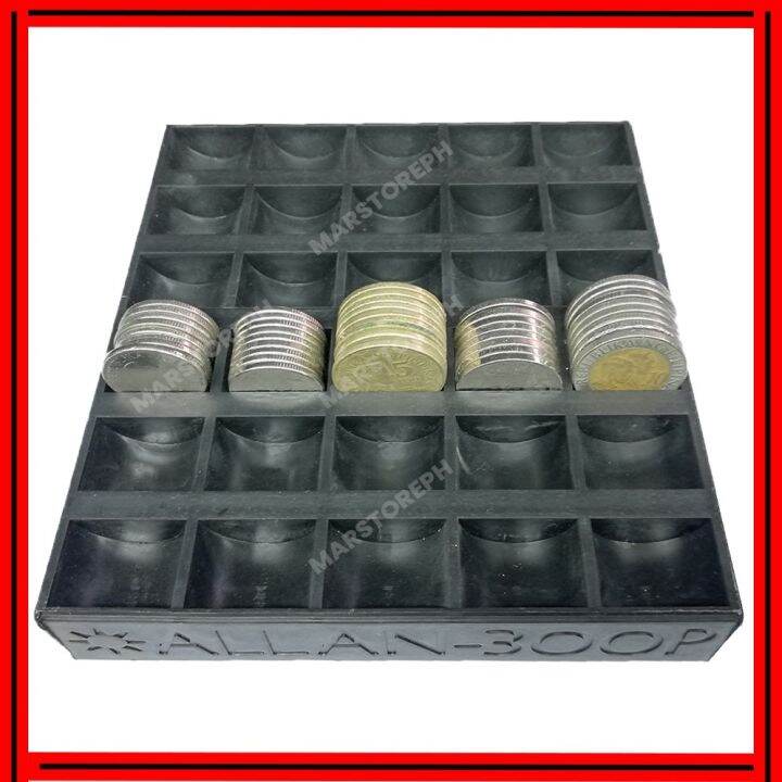 Coin Tray Sorter Coin Counter 1/5/10 Peso Coins | Lazada PH