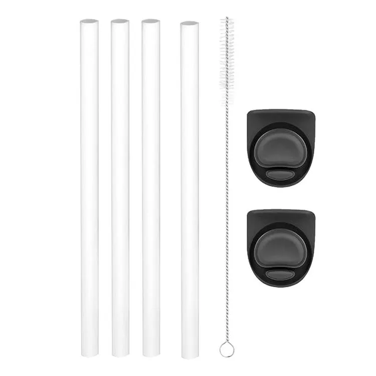 Straws With Cleaning Brush Kit For Owala FreeSip Rubber Lid Stopper Water  Bottle Top Lid Replacement Parts for Owala FreeSip chic