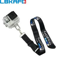 E LBKAFA Neck Strap Belt Lanyard + Steel Buckle For Gopro Hero 11 10 9 8 7 6 5 SJCAM SJ4000 SJ5000 SJ6 SJ8 SJ10 DJI OSMO Camera2