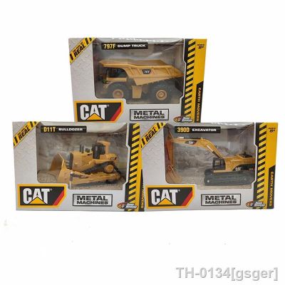 ◇☼ Diecast Alloy CAT Engineering Veículo Modelo 797F Caminhão basculante 390D Escavadeira D11T Bulldozer Adulto Brinquedos Colecionáveis Presentes 1:64