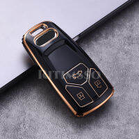 TPU รถ Remote Key Case Shell Fob สำหรับ Audi A4 A6 A5 Q7 S4 S5 S7 B9 Q5 A4L A6L 4M TT TTS RS 8S 8W Coupe จัดแต่งทรงผมอุปกรณ์เสริม