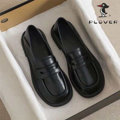 ✗❄✗ PLOVER boutique fashion single shoes small leather shoes for women summer and autumn 2022 new British retro flat shoes loafers